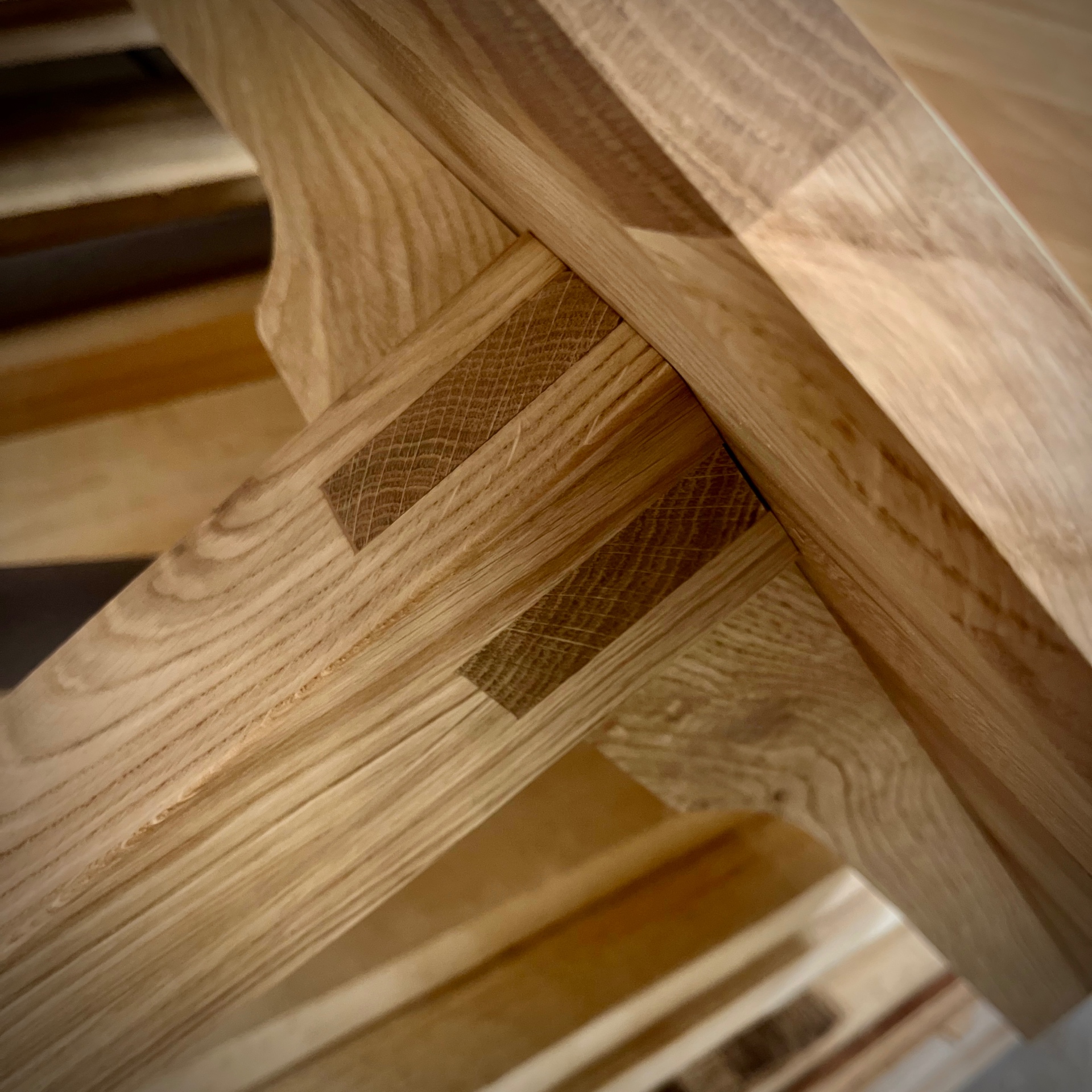 Detaljbild på konstruktion