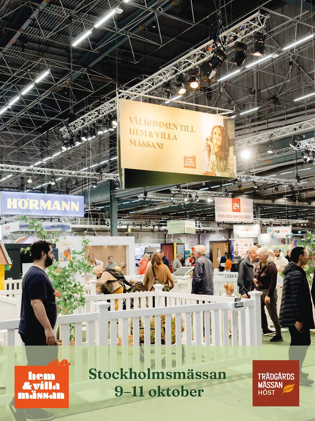 Hem & Villamässan på Stockholmsmässan 9–11 oktober
