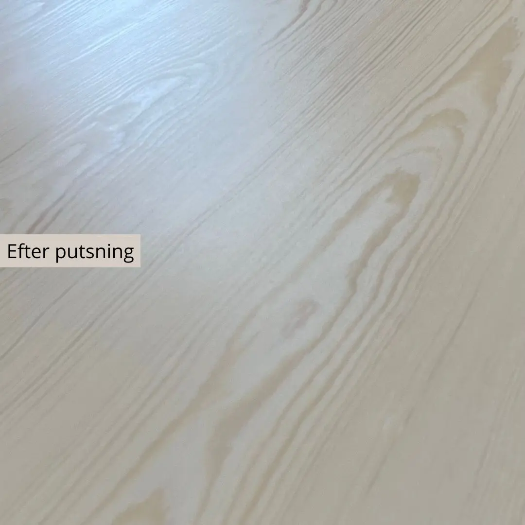 Efter putsning
