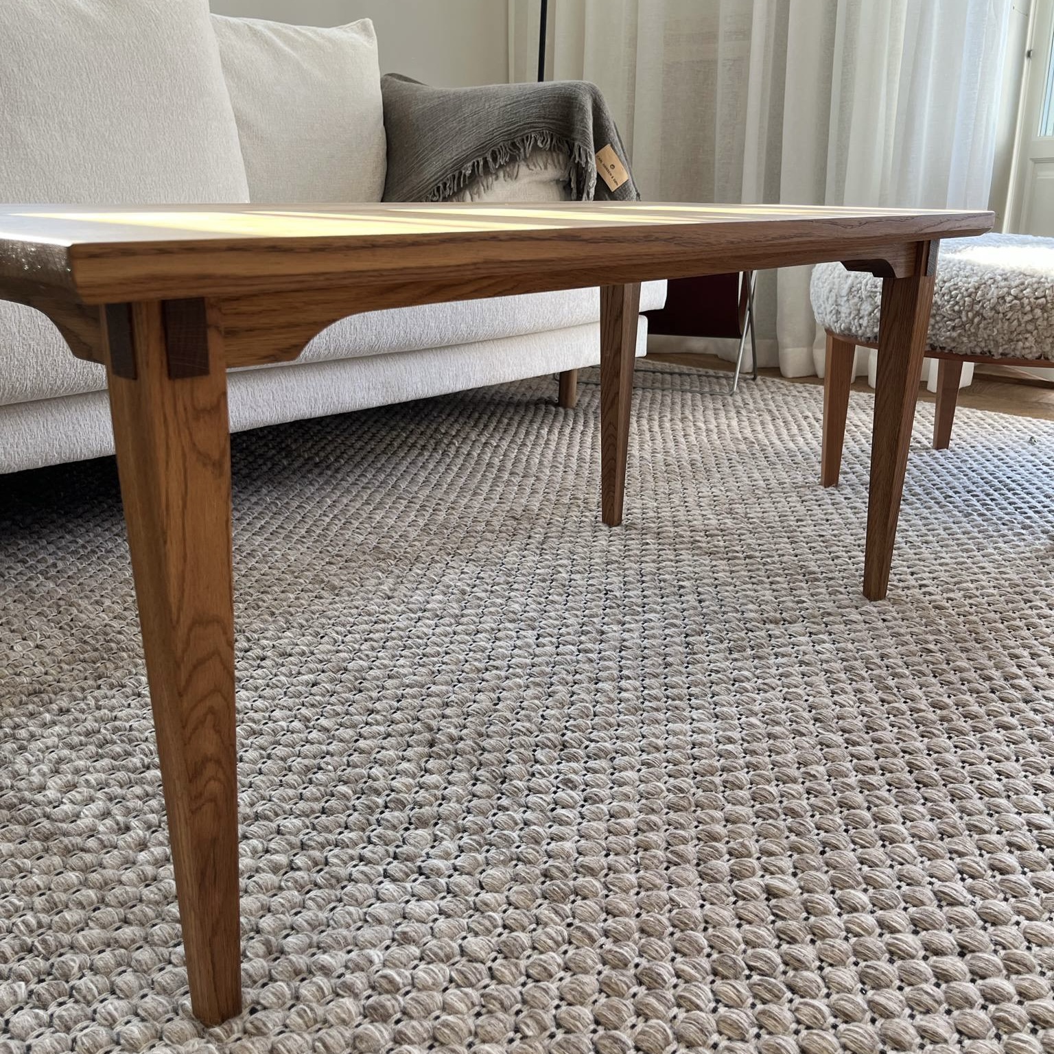 Rektangulärt soffbord i trä - bild 2