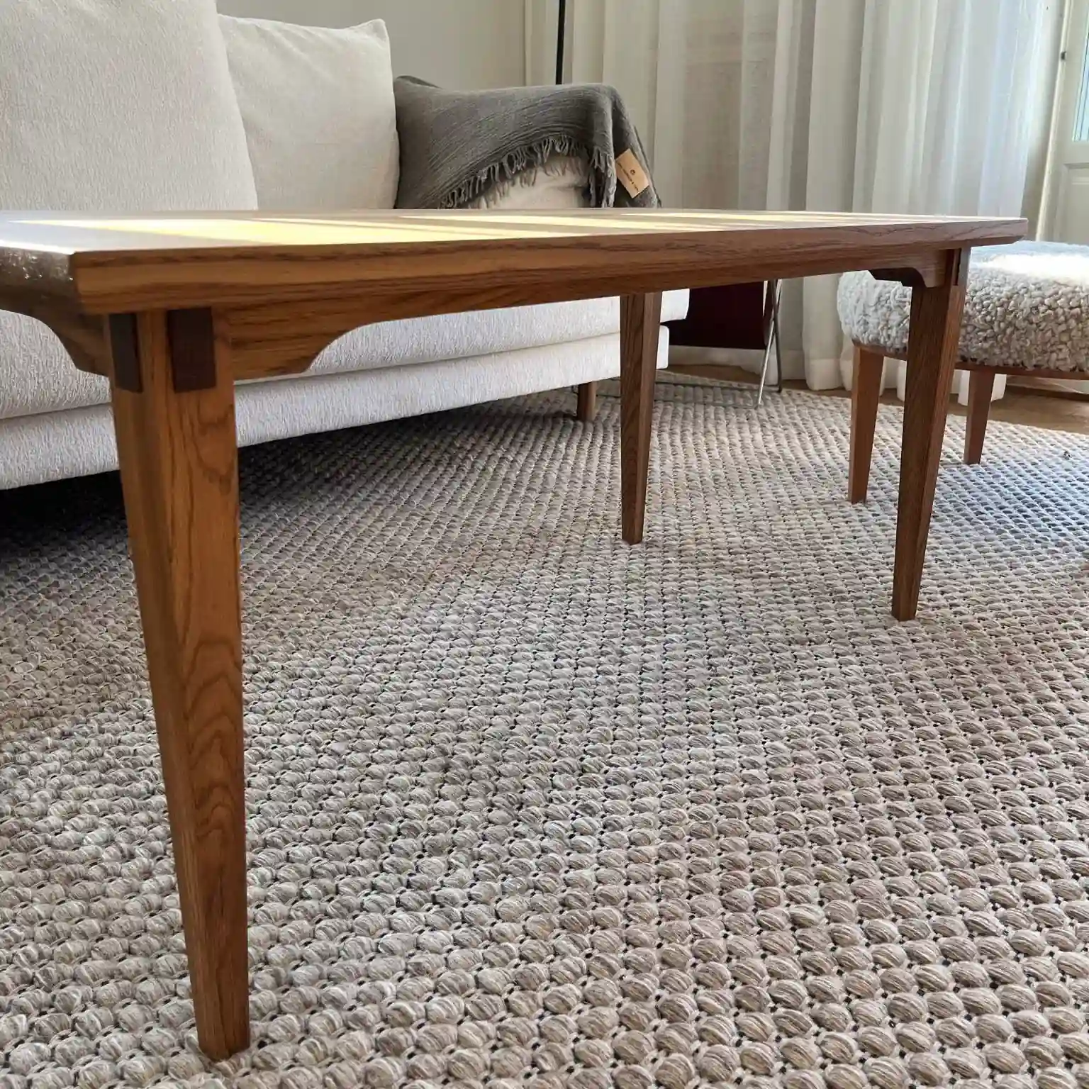 Rektangulärt soffbord i trä - bild 2